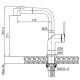 Змішувач для кухні KOER KI-70021-02 (KR4798)