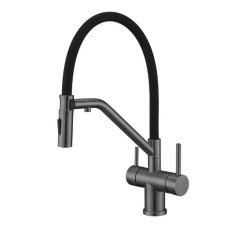 Смеситель для кухни Koer KI-72035-07 с выходом для питьевой воды (KR5816)