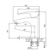 Смеситель для раковины Koer KB-10007-05 (KR3439)