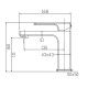 Смеситель для раковины Koer KB-10009-07 (KR5976)