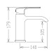Смеситель для раковины Koer KB-10037-01 (KR5998)
