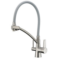 Смеситель для кухни KOER KB-72003-02 с подключением к фильтру KR3374