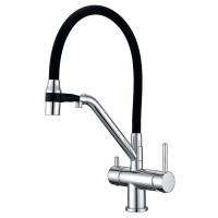 Смеситель для кухни KOER KB-72006-01 с подключением к фильтру KR3379