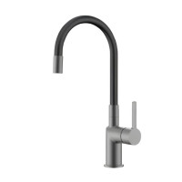 Змішувач для кухні Koer KB-70029-07 графіт (KR5500)