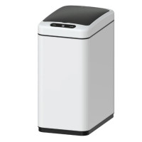 Відро для сміття сенсорне прямокутне Koer TC-020408-08 8 л білий (KR5589)