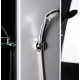 Душевой бокс Lidz Tani SB100x100.SAT.LOW.GR, низкий, стекло тонированное 4 мм + стенки (LTSB100100SATLOWGR)