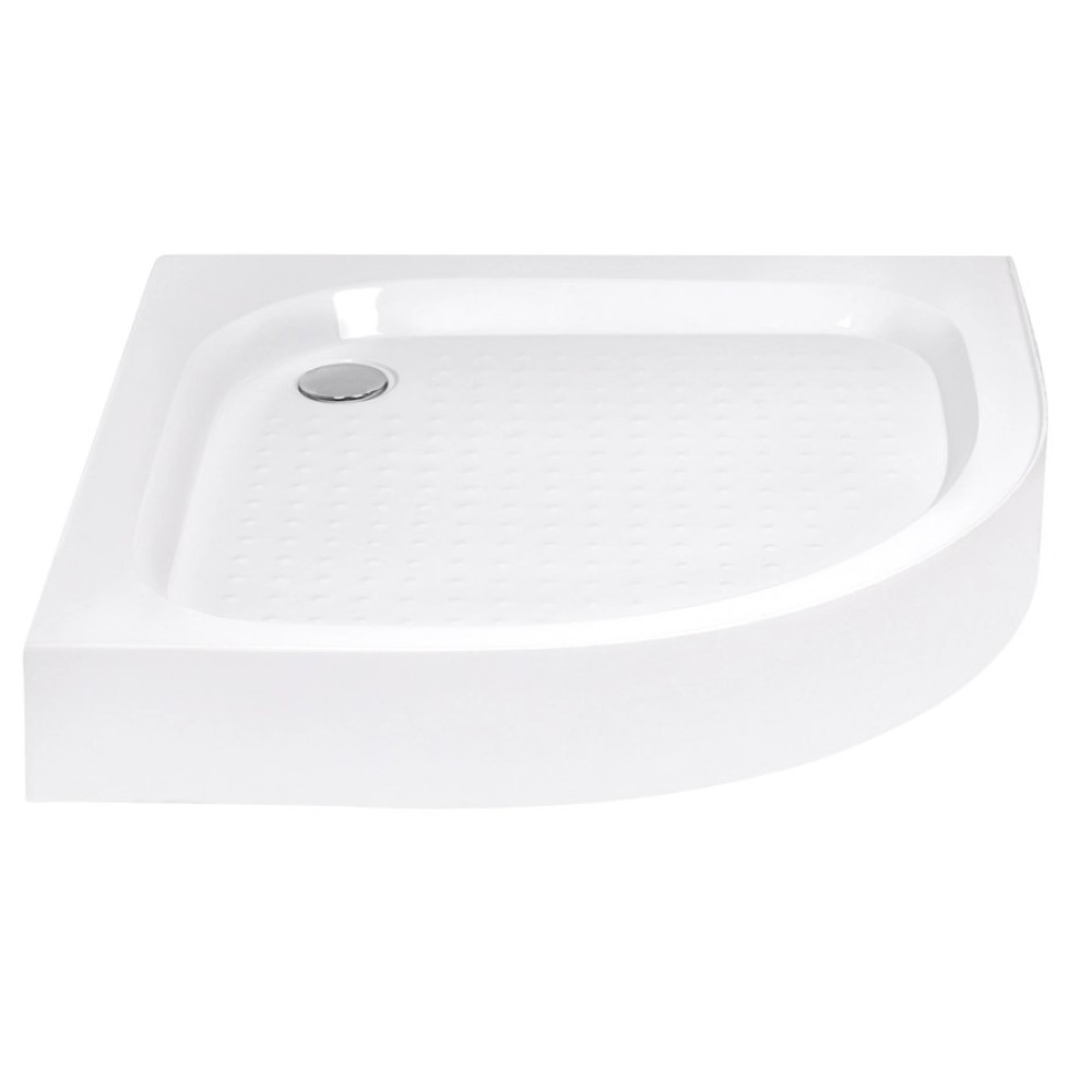 Душевой бокс Lidz Tani SB100x100.SAT.LOW.GR, низкий, стекло тонированное 4 мм + стенки (LTSB100100SATLOWGR)