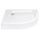 Душевой бокс Lidz Tani SB100x100.SAT.LOW.GR, низкий, стекло тонированное 4 мм + стенки (LTSB100100SATLOWGR)