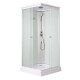 Душевой бокс Lidz Kubis SB90x90.SAT.LOW.FR, низкий, стекло Frost 4 мм + стенки (LKSB9090SATLOWFR)