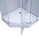 Душевая кабина Lidz Dozorca SC90x90.CRM.LOW.TR LDSC9090CRMLOWTR