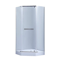 Душова кабіна Lidz Dozorca SC90x90.CRM.LOW.TR LDSC9090CRMLOWTR