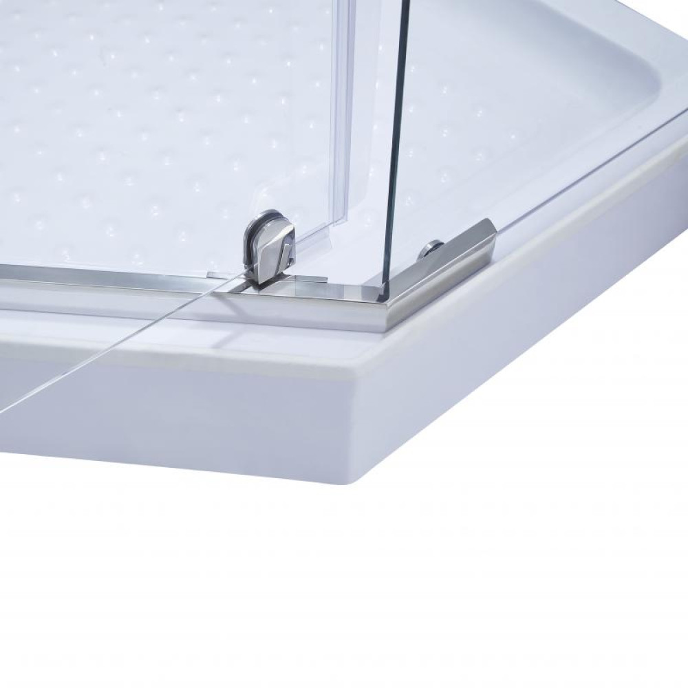 Душевая кабина Lidz Dozorca SC90x90.CRM.LOW.TR LDSC9090CRMLOWTR
