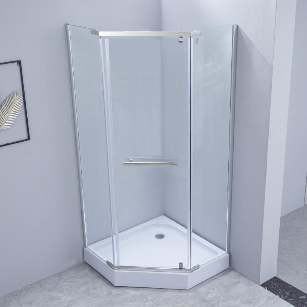 Душевая кабина Lidz Dozorca SC90x90.CRM.LOW.TR LDSC9090CRMLOWTR