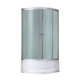 Душевой бокс Lidz Tani SB90x90.SAT.HIGH.FR LTSB9090SATHIGHFR