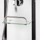 Душовий бокс Lidz Majatek SB90x90.BLA.LOW.TR