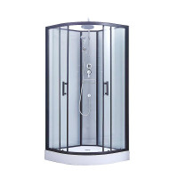 Душовий бокс Lidz Majatek SB90x90.BLA.LOW.TR