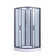 Душовий бокс Lidz Majatek SB90x90.BLA.LOW.TR