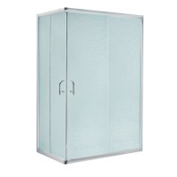 Душевая кабина Lidz Latwa Wawel SC100x80.SAT.LOW.FR, прямоугольная, стекло Frost 5 мм без поддона