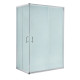 Душевая кабина Lidz Latwa Wawel SC100x80.SAT.LOW.FR, прямоугольная, стекло Frost 5 мм без поддона