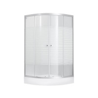 Душова кабіна Lidz Wieza SC90x90.SAT.LOW.L LWISC9090SATLOWL2 SD00048607