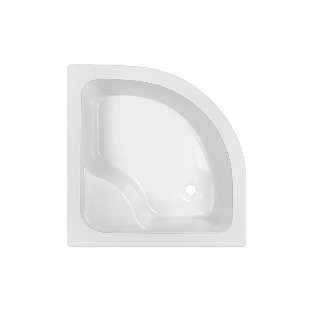 Душова кабіна Lidz Latwa SC80x80.SAT.HIGH.GR, скло тоноване 4 мм + піддон з панеллю Kupala