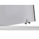 Душова кабіна Lidz Latwa SC90x90.SAT.LOW.DGR полукругла, скло темне тоноване 4 мм, без піддону LLSC9090SATLOWDGR2