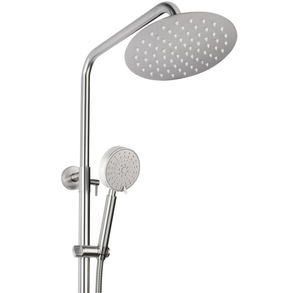 Душевая система универсальная Lidz Aria 1031, Nickel (k35) LDARI1031NKS34933