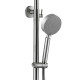 Душевая система для кабины Lidz Wind 1363, Nickel LDWIN1363NKS43389