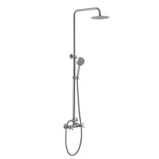 Душевая система для кабины Lidz Wind 1363, Nickel LDWIN1363NKS43389