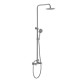 Душевая система для кабины Lidz Wind 1363, Nickel LDWIN1363NKS43389