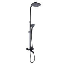 Душевая система универсальная Lidz Wawel 1030, Black (k35) LDWAW1030BLA45396