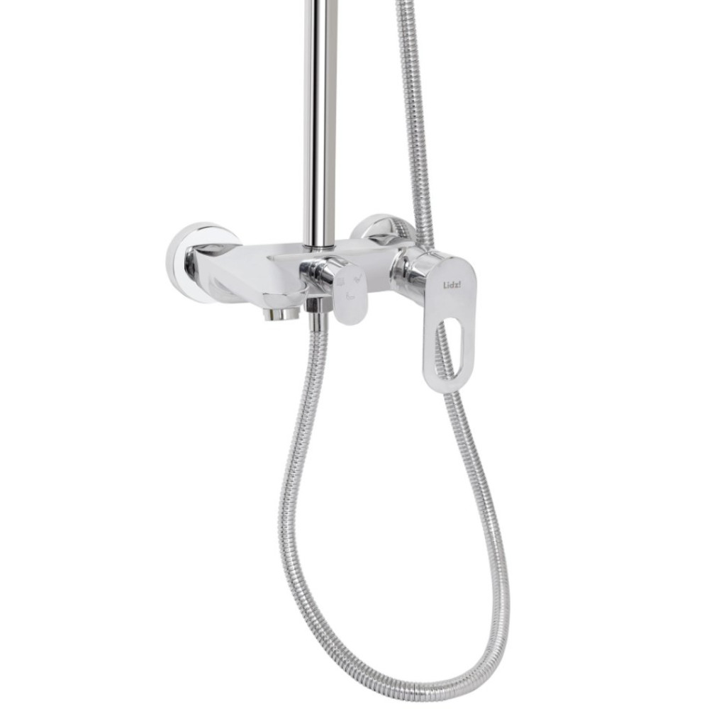 Душова система універсальна Lidz Latwa 1030, Chrome (k35) LDLAT1030CRM45417