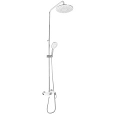 Душевая система универсальная Lidz Latwa 1030, White (k35) LDLAT1030WHI45427