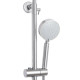 Душевая система универсальная Lidz Aria 1120, Nickel (k35) LDARI1120NKS46112