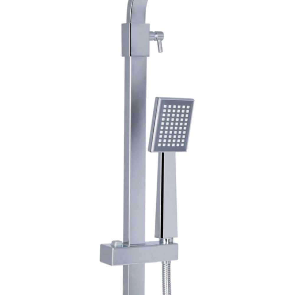 Душова система універсальна Qtap Sloup, Chrome, QTSLO53103KNC49198