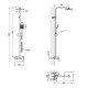 Душова система універсальна Qtap Sloup, Chrome, QTSLO53103KNC49198