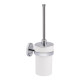 Йоржик для унітазу з кришкою Lidz (WHI) -114.05.02