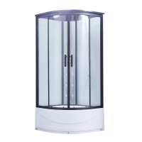 Гідромасажний бокс Lidz Majatek SBM90x90.BLA.HIGH.TR