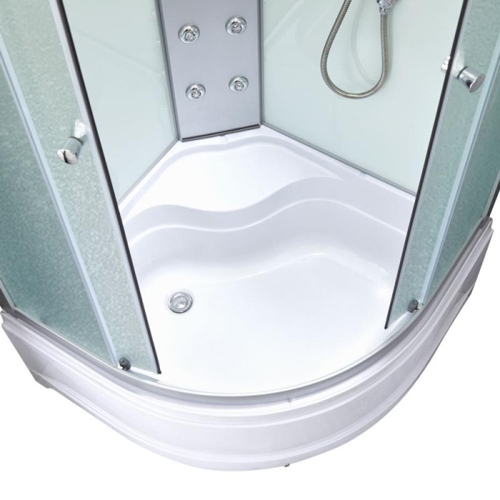 Гідромасажний бокс Lidz Tani SBM90x90.SAT.HIGH.FR LTSBM9090SATHIGHFR