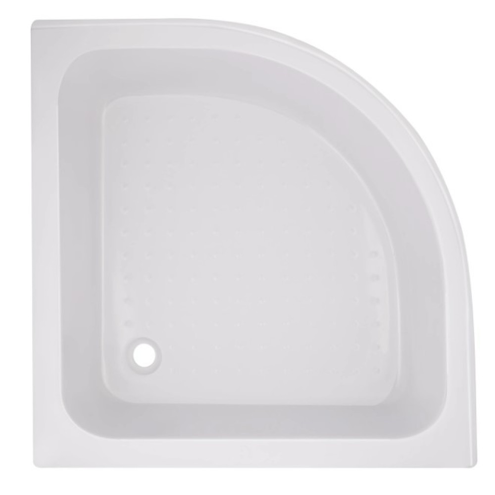 Набір Lidz Душова кабіна Latwa SC90x90.SAT.MID.FR напівкругла, скло Frost 4 мм + Душовий піддон Kapielka ST90x90x26, з панеллю