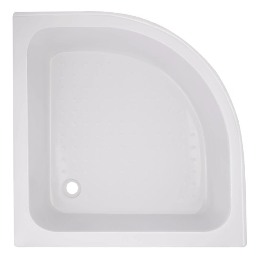 Набір Lidz Душова кабіна Latwa SC90x90.SAT.MID.GR напівкругла, скло тоноване 4 мм + Душовий піддон Kapielka ST90x90x26, з панеллю