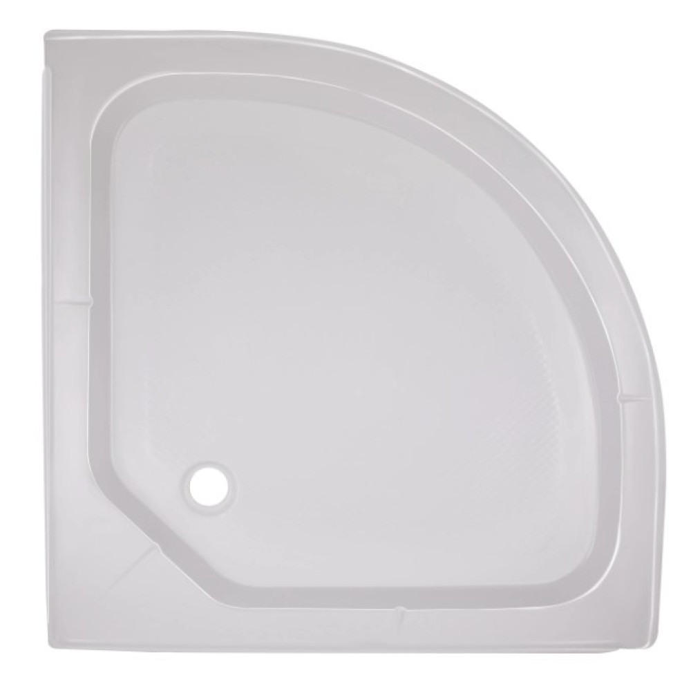 Набір Lidz Душова кабіна Latwa SC80x80.SAT.LOW.FR, напівкругла, скло Frost 4 мм + Душовий піддон Kapielka ST80x80x15