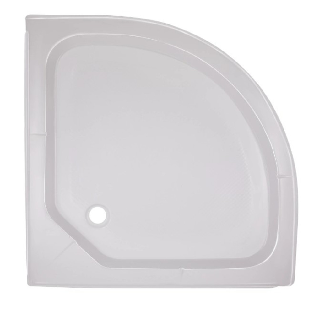 Набір Lidz Душова кабіна Latwa SC80x80.SAT.LOW.GR, напівкругла, скло тоноване 4 мм + Душовий піддон Kapielka ST80x80x15