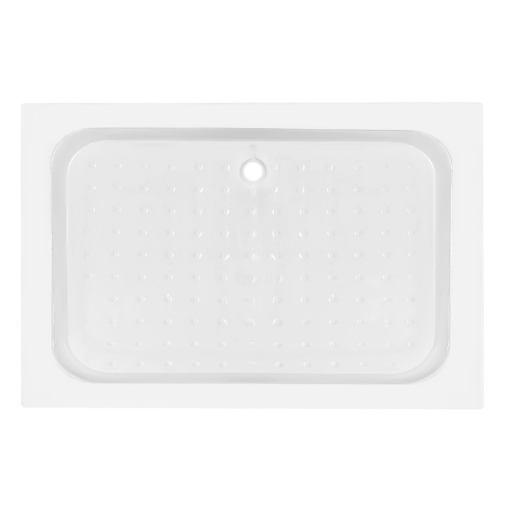 Набір Lidz Душова кабіна Wawel SC120x80.SAT.LOW.FR, прямокутна, скло Frost 5 мм + Душовий піддон Kapielka ST120x80x14