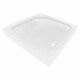 Набор Lidz Душевая кабина Wawel SC90x90.SAT.LOW.FR, квадратная, стекло Frost 4 мм Душевой поддон Kapielka ST90x90x14
