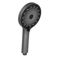 Лійка для ручного душу Lidz Niagara 32 120 мм, Graphite округла LDNIA32GRP48536