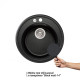 Кухонна мийка Lidz D510/200 GRF-13 (LIDZGRF13D510200)