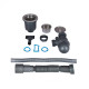 Кухонна мийка Lidz H4745B PVD 3.0/1.0 мм LDH4745BPVD3008