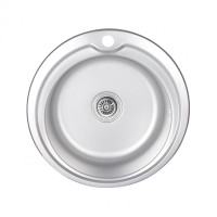 Кухонна мийка Lidz 510-D MICRO DECOR 0.6 LIDZ510DMDEC06