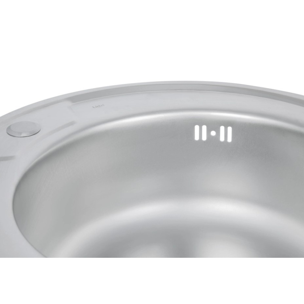 Кухонна мийка Lidz 4843 Decor 0,6 мм (LIDZ484306DEC)
